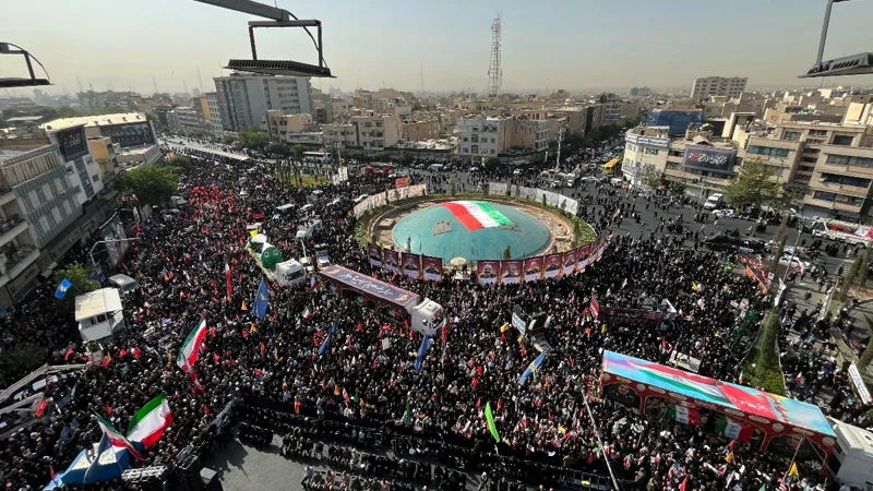 Iran holds funeral for commanders, scientists martyred in war with Israel