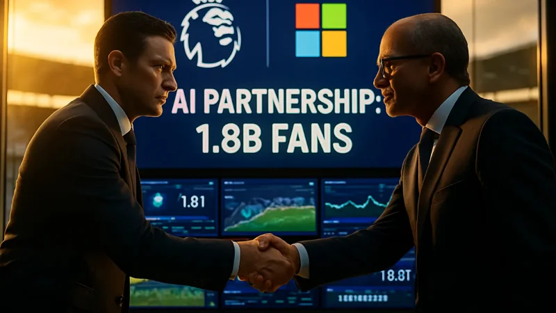 Premier League signs Five-Year AI deal with Microsoft