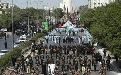 9th Muharram processions being held amid tight security