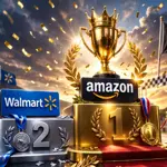 Amazon beats Walmart in race for top fortune 500 ranking