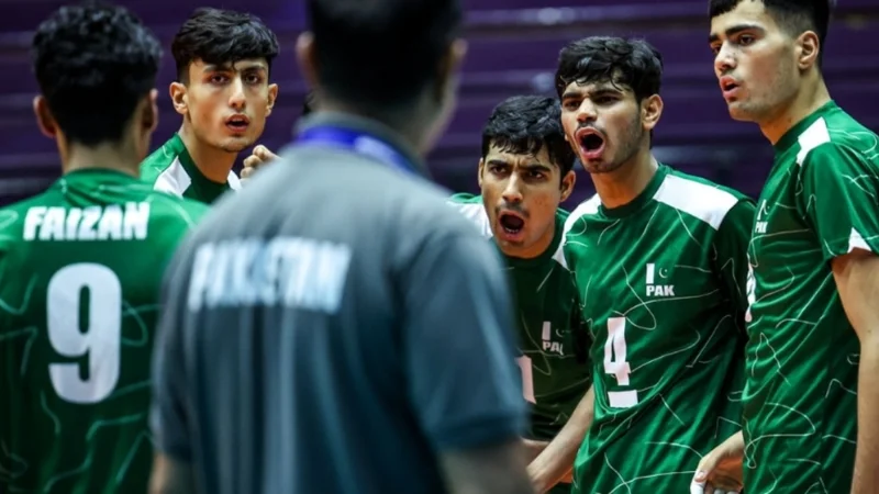 Pakistan qualifies for semi-finals of Asian U16 Volleyball Championship