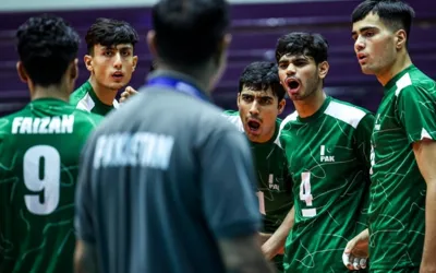 Pakistan qualifies for semi-finals of Asian U16 Volleyball Championship