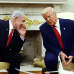 Trump says Netanyahu wants me to stay in the war