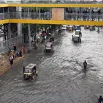 Rain chaos in Karachi: streets flooded, power disrupted