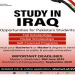 Study in Iraq: HEC Announces Scholarship Program 2025 for Pakistanis