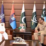 Saudi Naval Chief calls on CJCSC Gen Sahir Shamshad