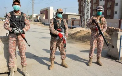 Rangers arrest two street crime suspects from Landhi