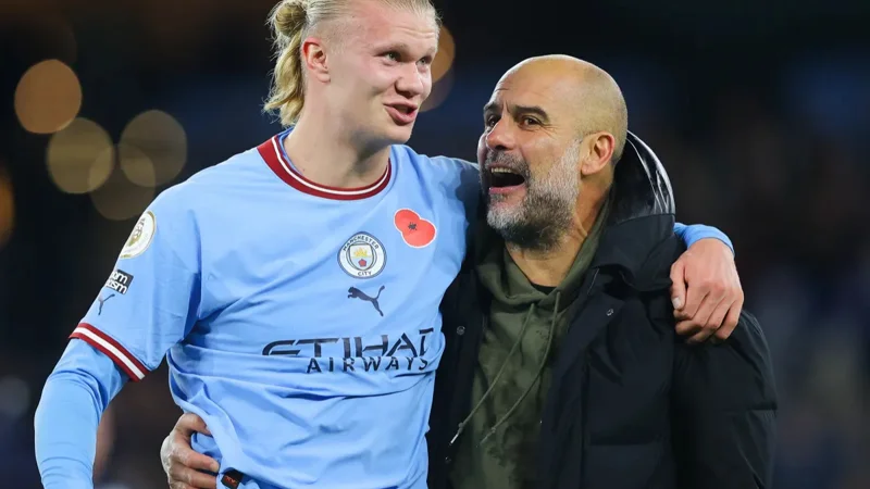 Erling Haaland is happy at Man City: Pep Guardiola