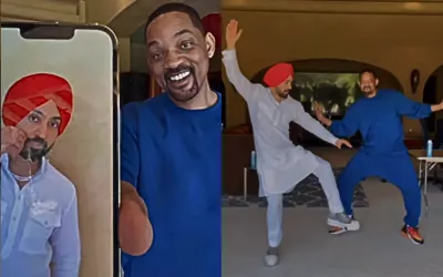 Watch: Diljit Dosanjh and Will Smith's epic Bhangra moves on 'Case' set the internet on fire