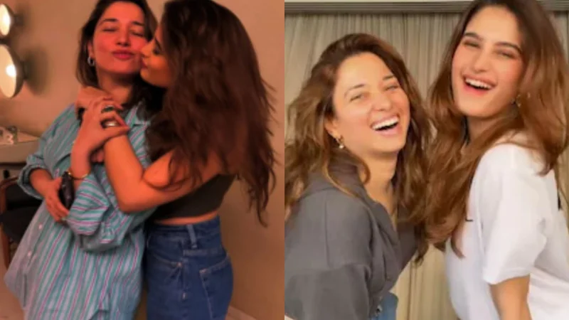 Tamannaah Bhatia talks about her strong bond with 15-years-younger Rasha Thadani