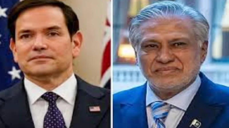 Dar discusses key issues with US diplomat Rubio, including tariffs