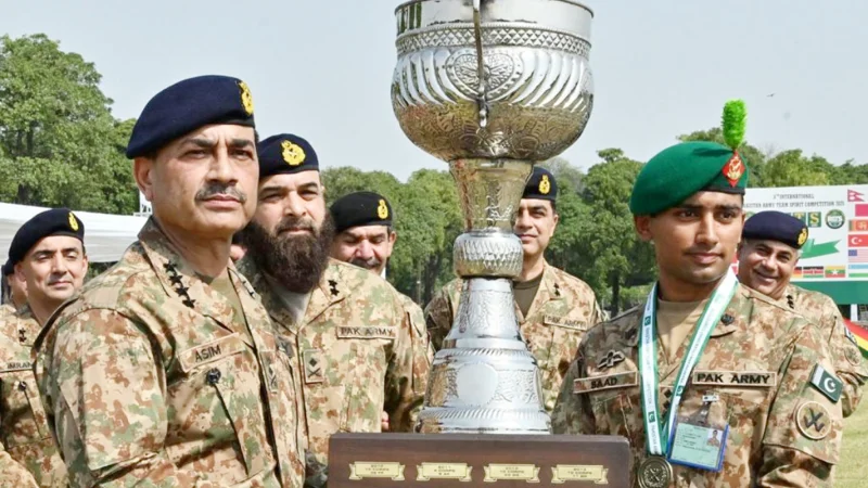 COAS hails professionalism at PATS 2025 competition