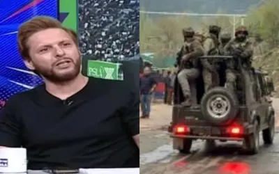 Shahid Afridi slams Indian security forces over recent actions