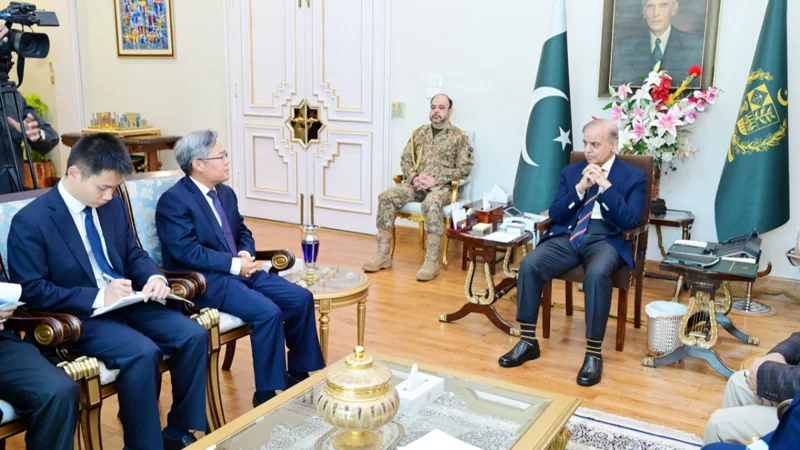 Chinese Ambassador calls on PM Shehbaz