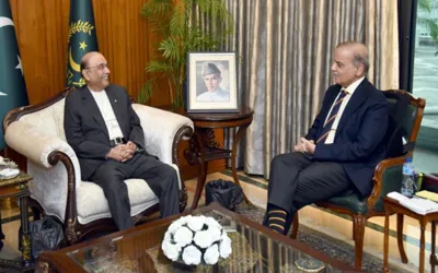 President Zardari & PM Shehbaz discuss security situation