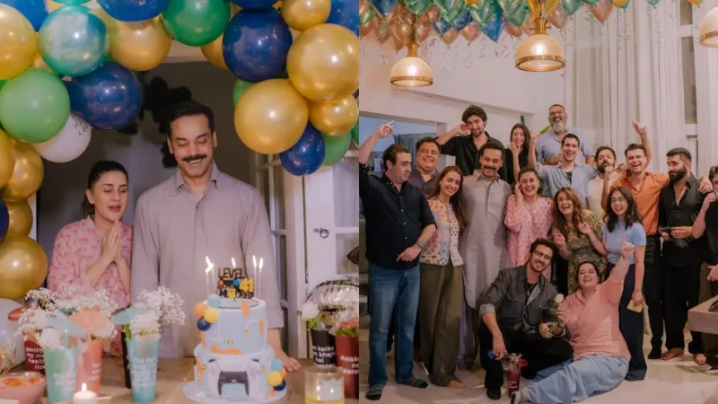 Kubra Khan host sweet birthday surprise for her husband Gohar Rasheed
