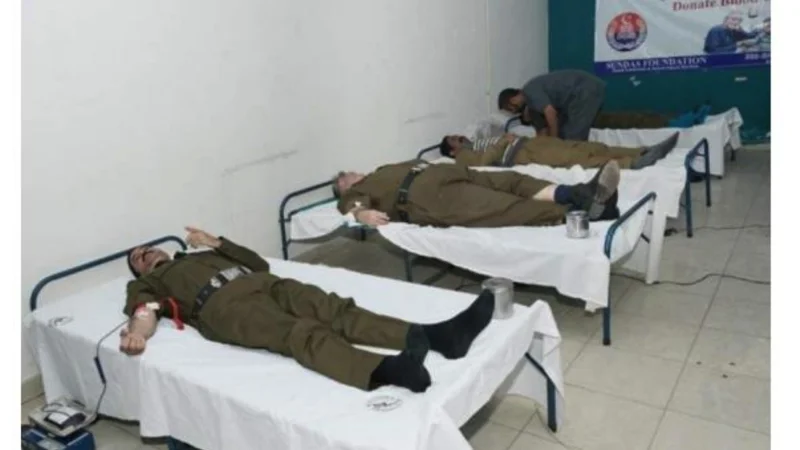 IG Punjab lauds DSP for over 7,000 blood donations