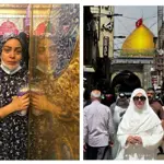 Actress Sadia Imam visits holy sites in Iraq