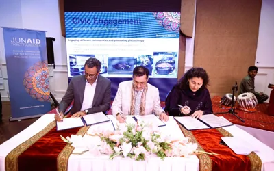 Junaid Family Foundation signs LoC with Gates Foundation & UNICEF to advance maternal health