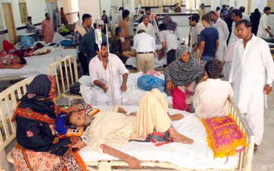 Hundreds of heatstroke cases reported in Sindh