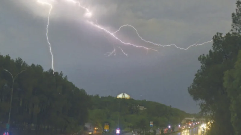 Rain and thunderstorms predicted across Khyber Pakhtunkhwa