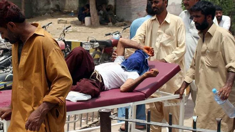 Heatstroke cases surged by 675 in Sindh