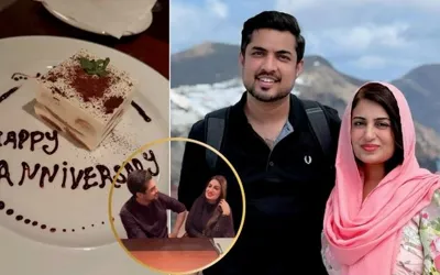 Iqrar-ul-Hassan faces criticism over 13th wedding anniversary celebration