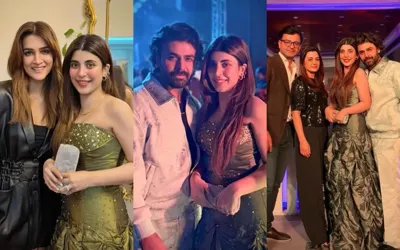Urwa Hocane and Farhan Saeed ring in the New Year 2025 with ‘RFAK’ and ‘Kriti Sanon’