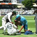 Pakistan’s Saim Ayub ruled out of South Africa Test with ankle injury
