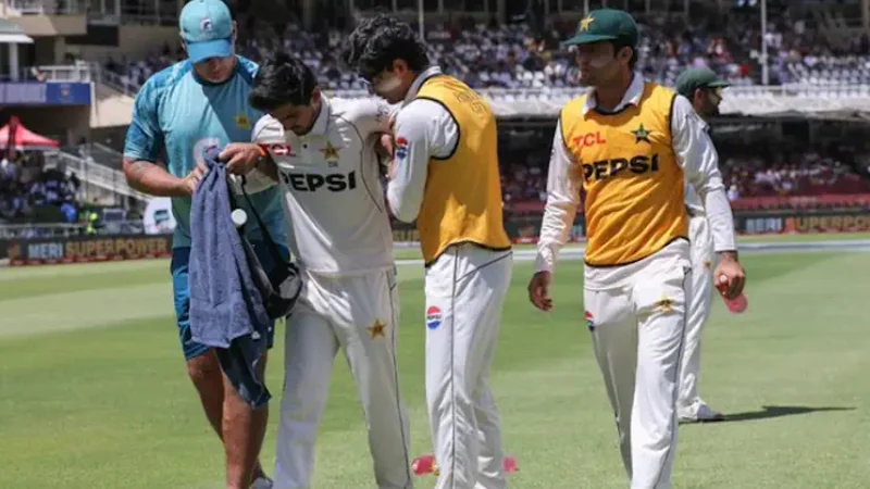 Saim Ayub heads to London for treatment after ankle injury