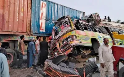 12 died, 20 others injured in deadly accident in Karak