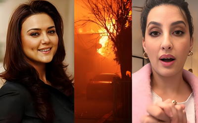 Preity Zinta assures safety amid LA wildfires, Nora Fatehi shares her experience
