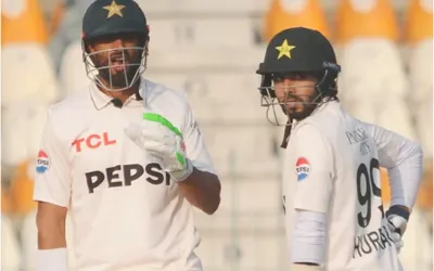 PAK vs WI: Pakistan Takes 202-Run Lead at Close of Day 2