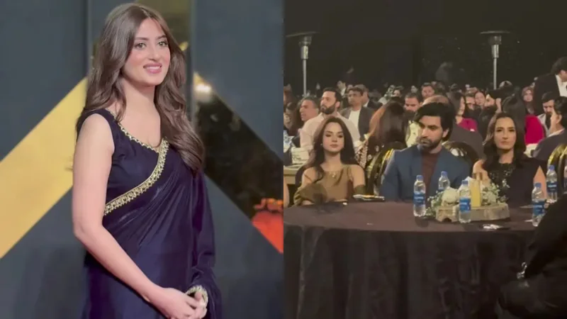 Sajal Aly and Ahad Raza Mir reunite on stage: Fans react to their reunion