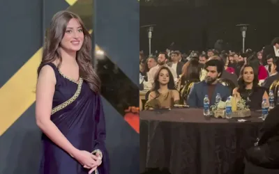 Sajal Aly and Ahad Raza Mir reunite on stage: Fans react to their reunion