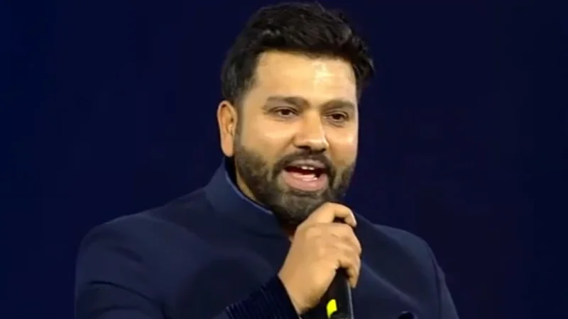 Rohit Sharma promises to win tournament and 'bring trophy to Wankhede'