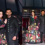 Sana Javed and Shoaib Malik steal the spotlight with their ramp walk in Doha