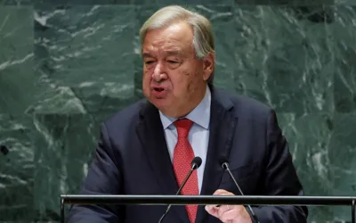 UN chief urges world support for Middle East amid turbulent period