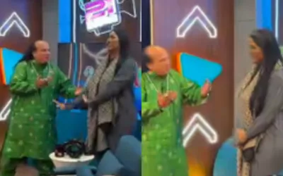 Chahat Fateh Ali Khan hilariously tease Mathira 'Mujh piyar do' goes viral