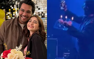 Asim Azhar surprises Merub Ali with her birthday celebration on his concert Stage