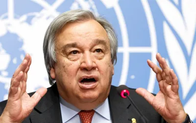 UN chief expresses concern over US freezes foreign aid