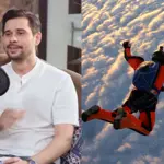Tabish Hashmi talks about his shocking Skydiving experience