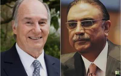 President Zardari mourns the passing of Prince Karim Aga Khan