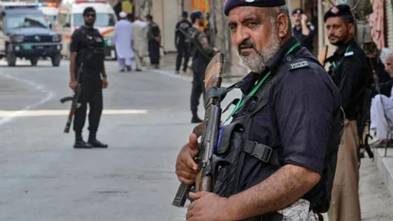 Three policemen killed, six injured in Karak checkpost attackd Karak checkpost attack