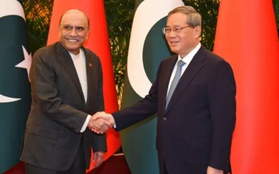 President Asif Zardari meets Chinese Premier Li Qiang to strengthen bilateral ties