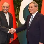 President Asif Zardari meets Chinese Premier Li Qiang to strengthen bilateral ties