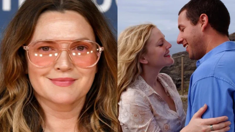 Drew Barrymore shares why she loves working with Adam Sandler in films, recalls kiss scene