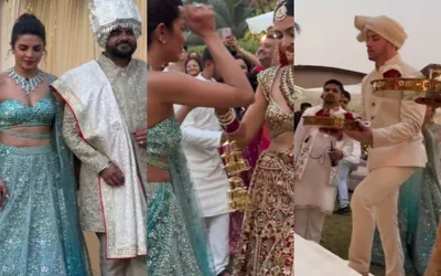 Priyanka Chopra walks her brother Siddharth down the aisle, Nick Jonas performs Jiju duties