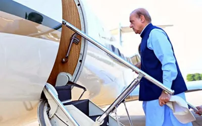 PM Shehbaz departs for UAE to attend WGS