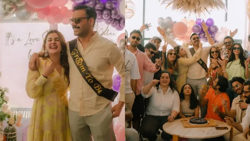 Watch: Kubra Khan & Gohar Rasheed celebrate their ‘Bridal and Groom Shower party’